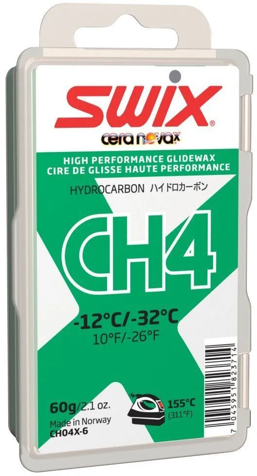 Парафин Swix CH4X Green -12°C/-32°C